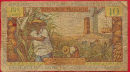 ANTILLES FRANÇAISES - 10 Francs – Image 2