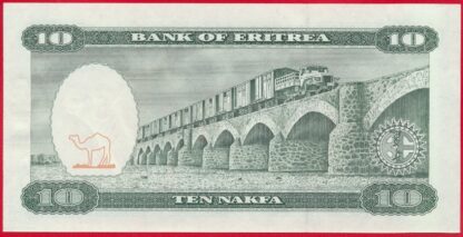 ERYTHRÉE - 10 Nakfa - 1997 – Image 2