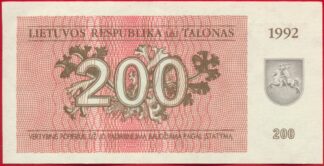 lituanie-200-talonas-1992-4524