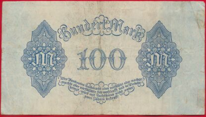 ALLEMAGNE - 100 Mark - 1922 – Image 2
