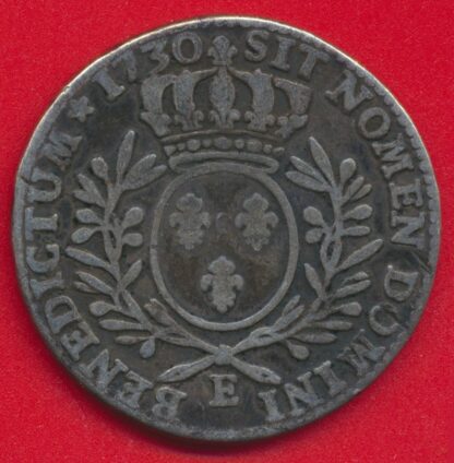 Louis XV - 1/2 Ecu 1730 E – Image 2