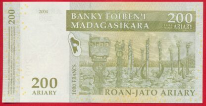 MADAGASCAR - 200 Ariary – Image 2