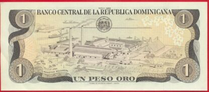 REPUBLIQUE DOMINICAINE -  Peso - 1988 – Image 2