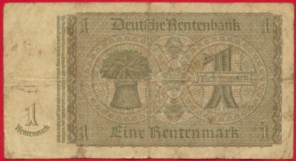 ALLEMAGNE - 1 Rentenmark - 1937 – Image 2
