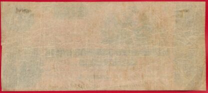 USA - Mechanics Savings Bank - 5 Dollars - 1863 – Image 2