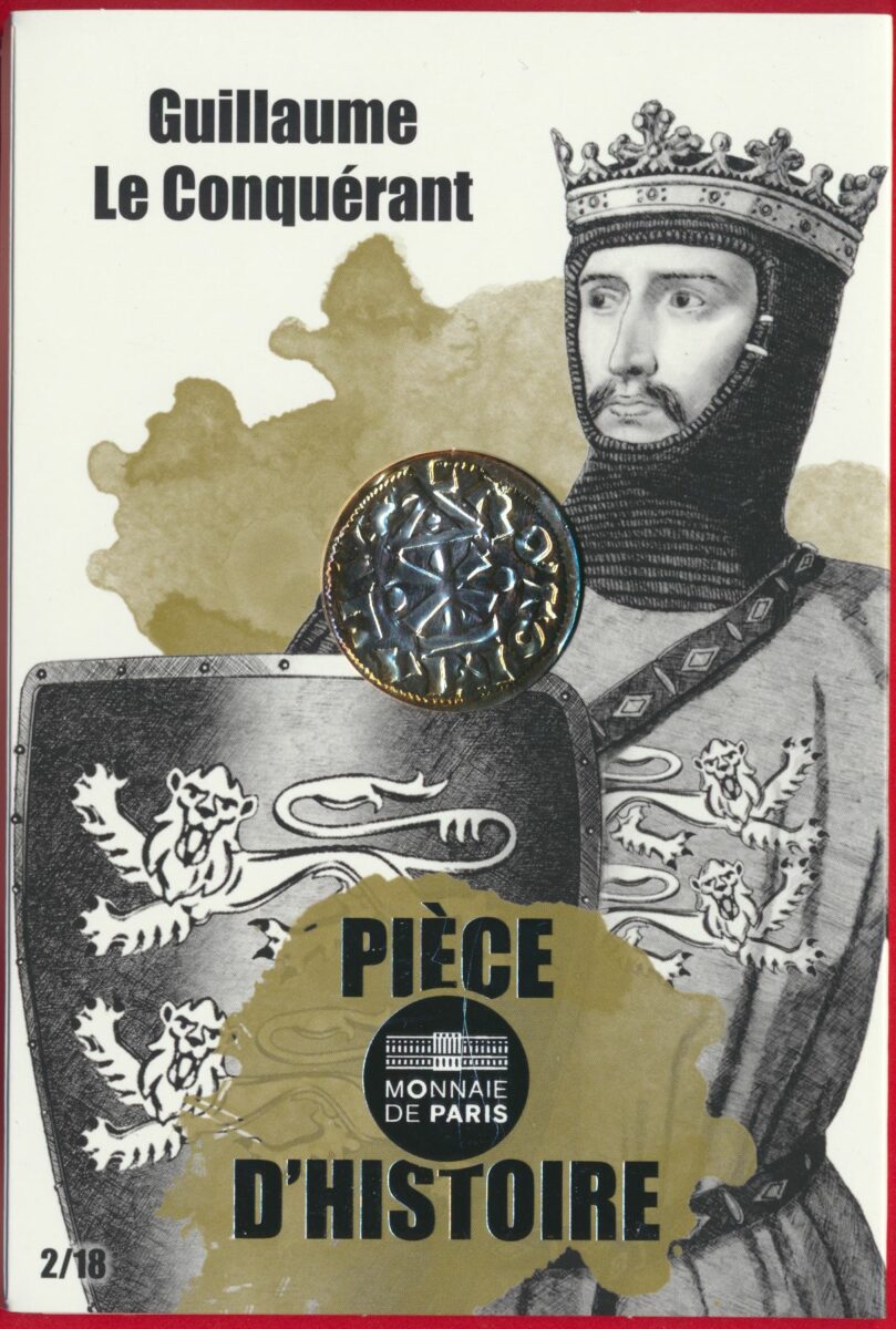 10-euro-2019-piece-histoire-guillaume-conquerant