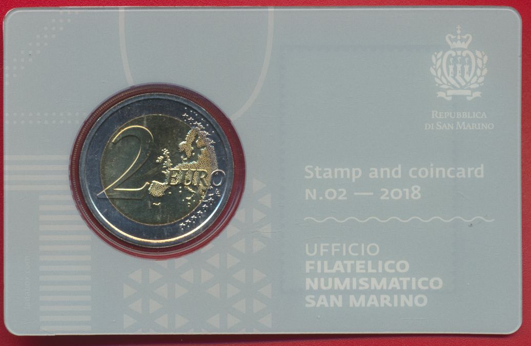 2-euro-san-marino-stamp-coin-card-2018