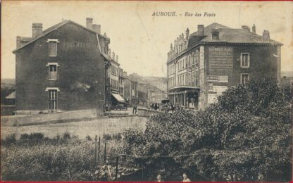 cpa-auboue-rue-des-ponts