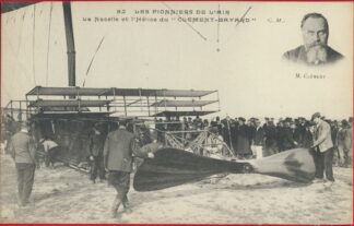 cpa-pionniers-air-nacelle-helice-clement-bayard
