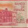 ESPAGNE - 2000 Pesetas 1980 – Image 2