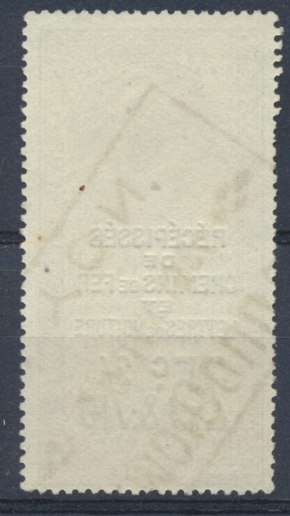 RÉCÉPISSÉ DE CHEMINS DE FER - 25 C & 2/10 – Image 2