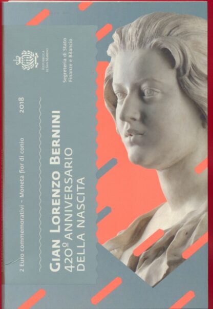 SAINT-MARIN - 2 EURO - Bernini - 2018 – Image 2