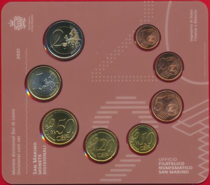 SAINT-MARIN - Coffret 2021 – Image 2