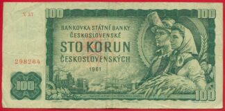 tchecoslovaquie-100-korun-1961-8264