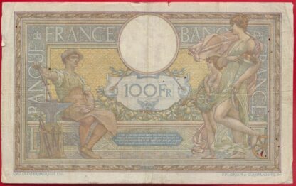 100 Francs - Merson - 1919 – Image 2