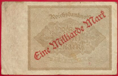 ALLEMAGNE - Millarde Mark sur 1000 Mark - 1923 – Image 2