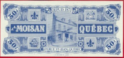 CANADA - Québec - 50 Sous – Image 2