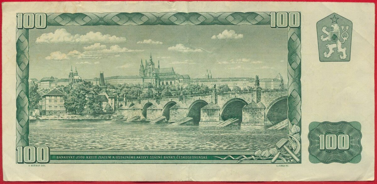 tchecoslovaquie-100-korun-1961-3349