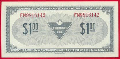 CANADA - Canadian Tire - 1 Dollar – Image 2