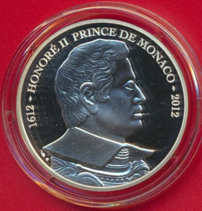 MONACO - 10 € - BE - Honoré II - 2012 – Image 2