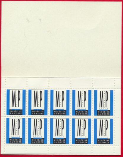 Carnet de vignettes - Musée de la Poste - 1990 – Image 3