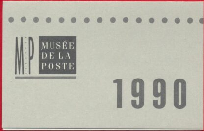 Carnet de vignettes - Musée de la Poste - 1990 – Image 2
