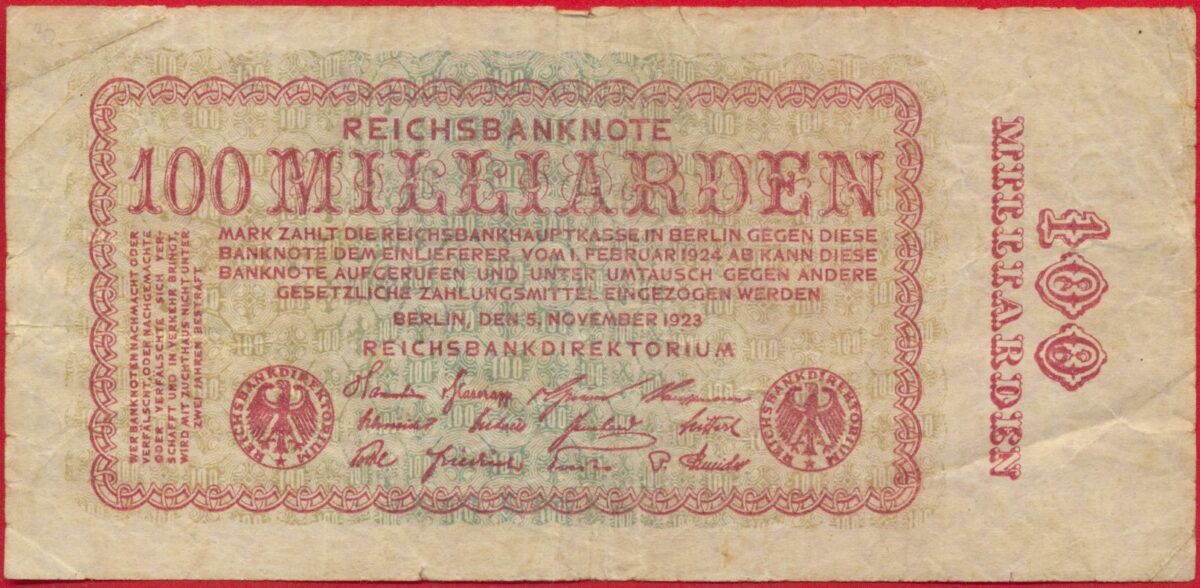 allemagne-100-milliarden-marl-5-11-1923