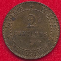 ceres-2-centimes-1877a