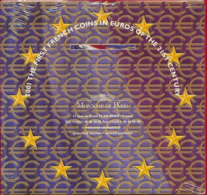 FRANCE - Coffret BU Euro 2001 – Image 2