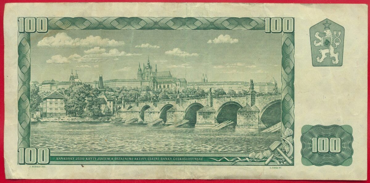 tchecoslovaquie-100-korun-1961-8417