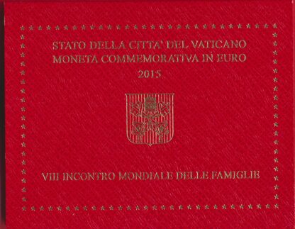 VATICAN - 2 EURO - 8e RENCONTRE DE LA FAMILLE - 2015 – Image 2