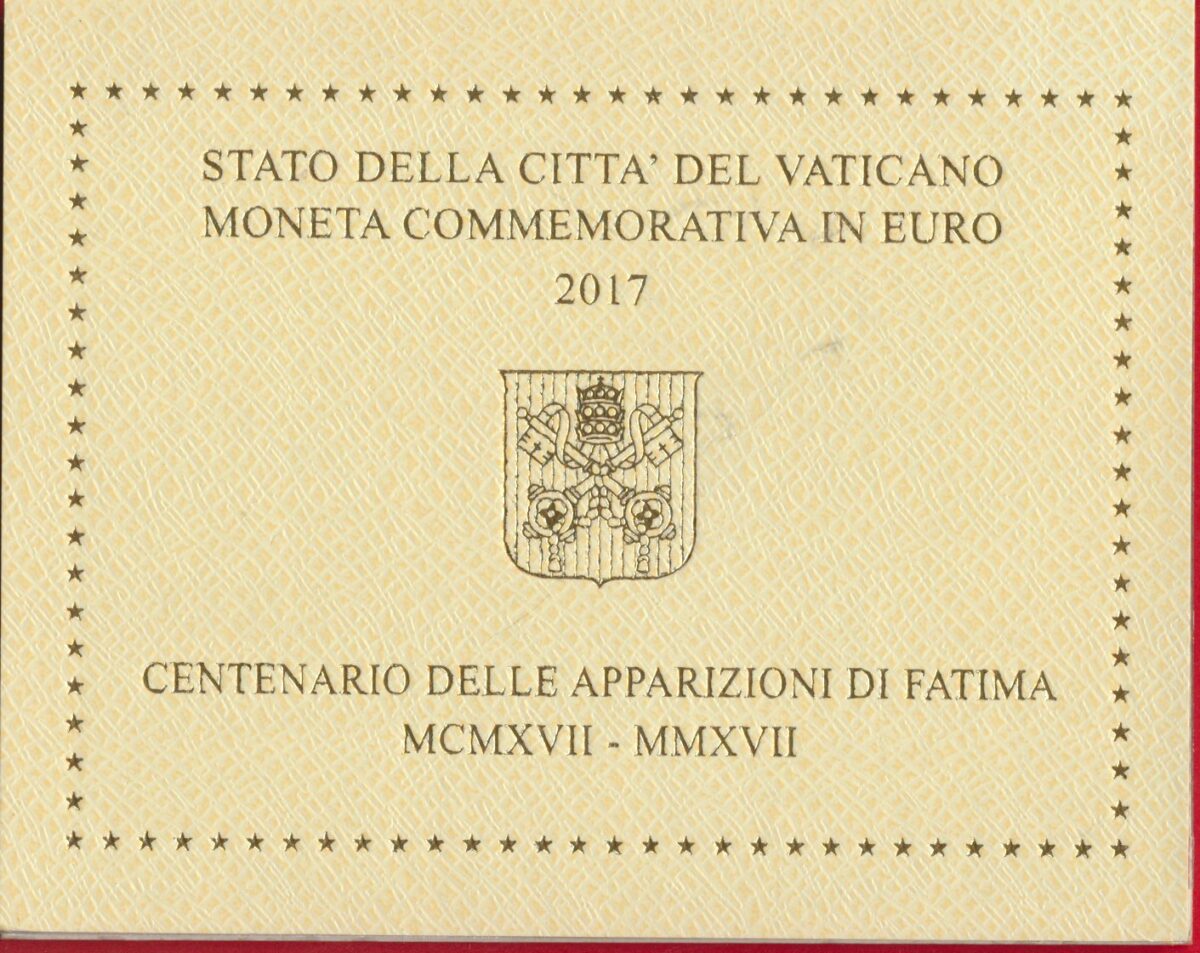 vatican-2-euro-2017-centenaire-apparition-fatima-vs