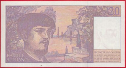 20 Francs - Debussy - 1997 – Image 2