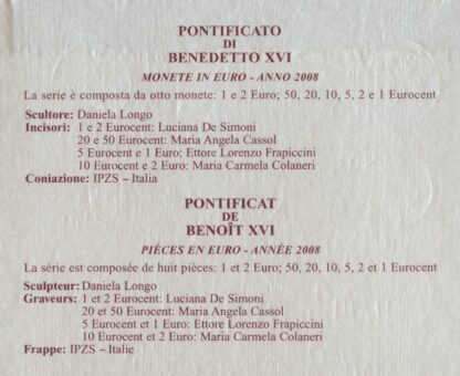 VATICAN - Coffret BU - 2008 – Image 4