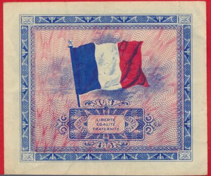 2 Francs - Drapeau – Image 2
