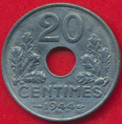 20 Centimes - 1944 – Image 2