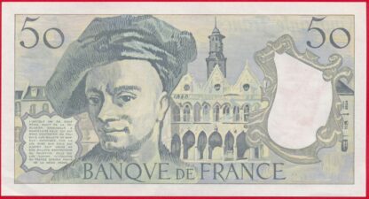 50 Francs Quentin de la Tour - 1987 – Image 2