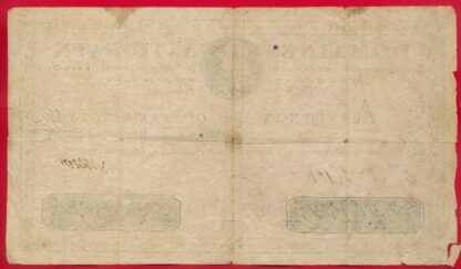 Assignat  de  Quatre-Vingts Livres - 1790 – Image 2