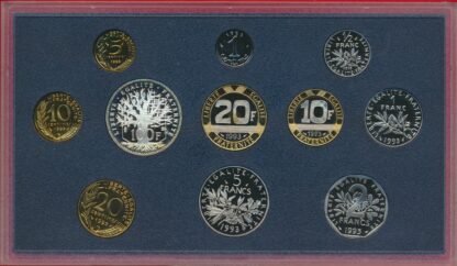 FRANCE - Coffret BE Francs - 1993 – Image 2