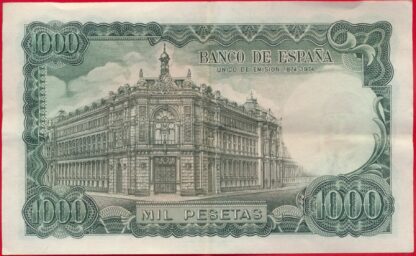 ESPAGNE - 1000 Pesetas - 1971 – Image 2