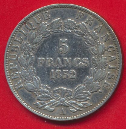 LOUIS-NAPOLÉON BONAPARTE - 5 Francs - 1852 A – Image 2