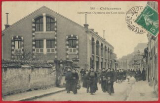 cpa-chateauroux-sortie-des-ouvriere-cent-mille-chemises
