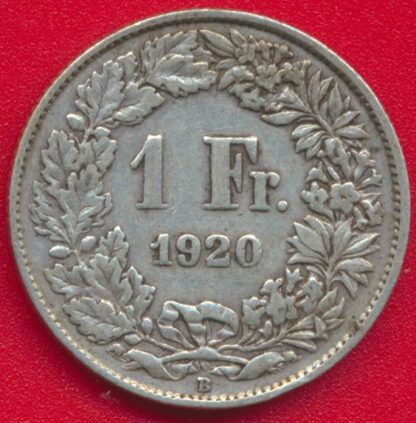 SUISSE - Franc - 1920 – Image 2