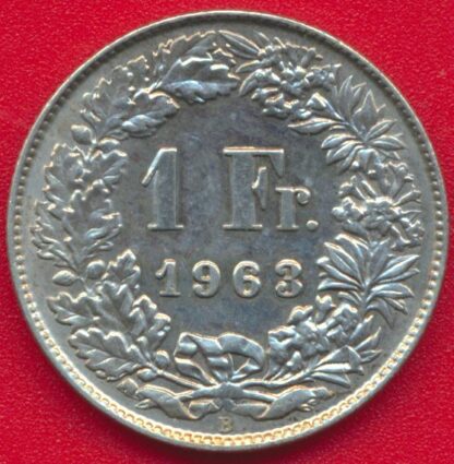 SUISSE - Franc - 1963 – Image 2