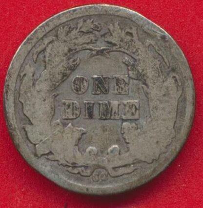 USA - Seated Liberty One Dime - 1876 – Image 2