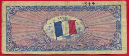 100 Francs - Drapeau - 1944 – Image 2