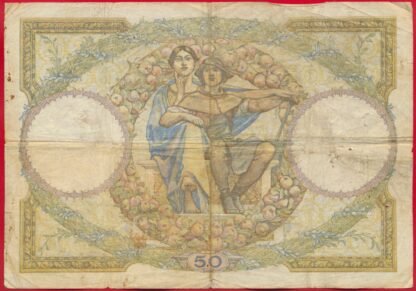 50 Francs - Merson - 1933 – Image 2