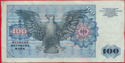 ALLEMAGNE - 100 Mark - 1960 – Image 2