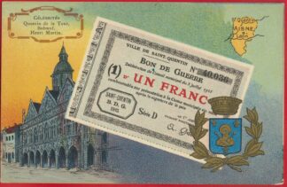 cpa-bon-de-guerre-saint-quentin-1-franc