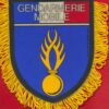 GENDARMERIE - Fanion Escadron 6/6 Gendarmerie Mobile – Image 2